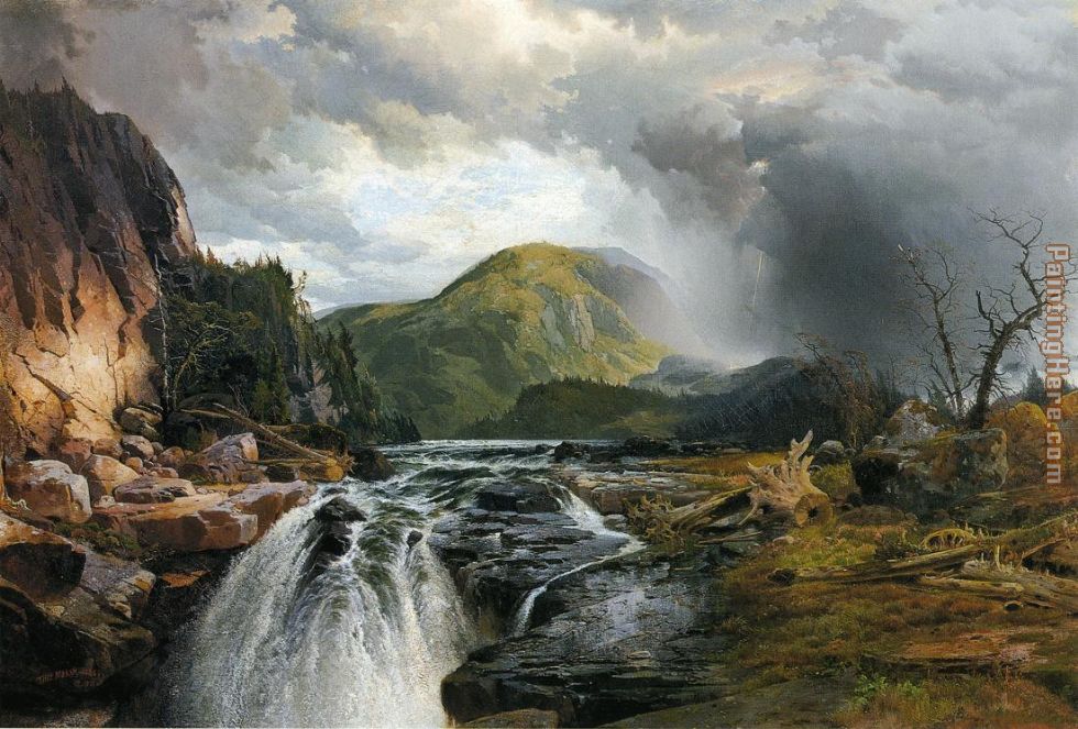 The Wilds of Lake Superior painting - Thomas Moran The Wilds of Lake Superior art painting